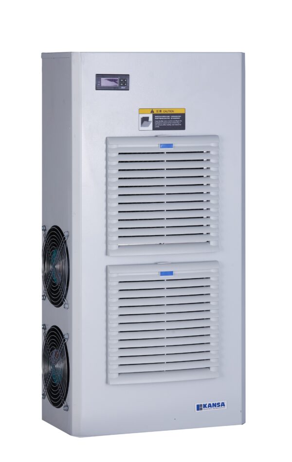 Side mounted cabinet air conditioner